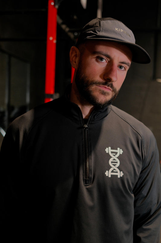 Black Original Quarter zip